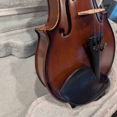 Bunnel Pupil Violin Outfit 4/4 Full Size - Carrying Case and Accessories Included - Solid Maple Wood and Ebony Fittings image 2