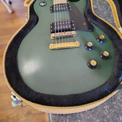 Gibson Les Paul Studio Raw Power 2009 - 2012 - Satin Olive Green image 13