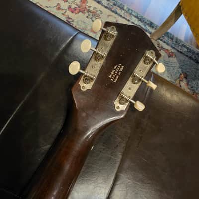 1968 Silvertone 57P633L Jumbo Acoustic Guitar - w/Case image 16