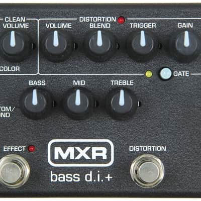 MXR M80 Bass D.I.+ Pre Amp Distortion Bass Effects Pedal image 2