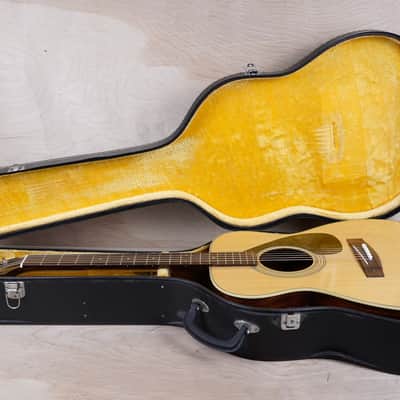 Yamaha FG-200F MIJ 1974 Natural Vintage Made in Japan W/ Case image 2