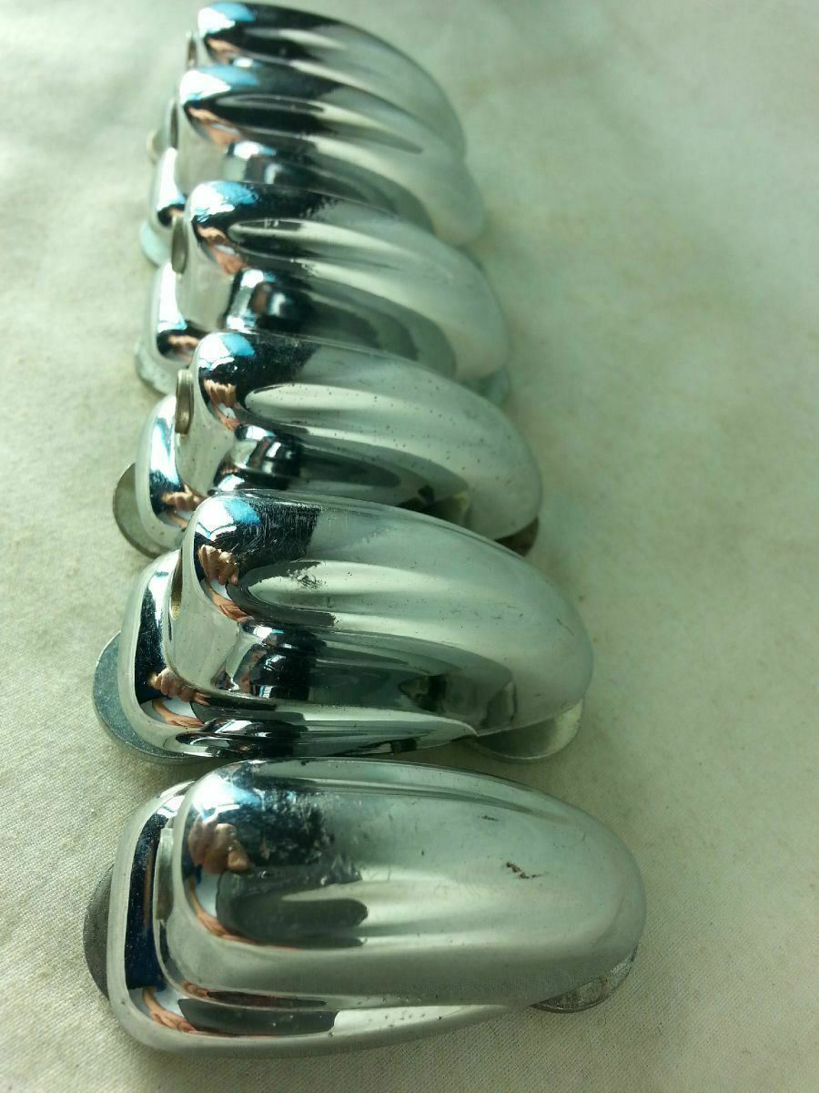 Slingerland 6x Sound King Tom Drum Lugs Chrome Big Hex Short Swivel Nut 60s-70s — main photograph