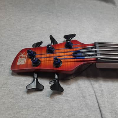 Ibanez SRD905F-BTL Bass Workshop Fretless Soundgear - Brown Topaz Burst Low Gloss image 6