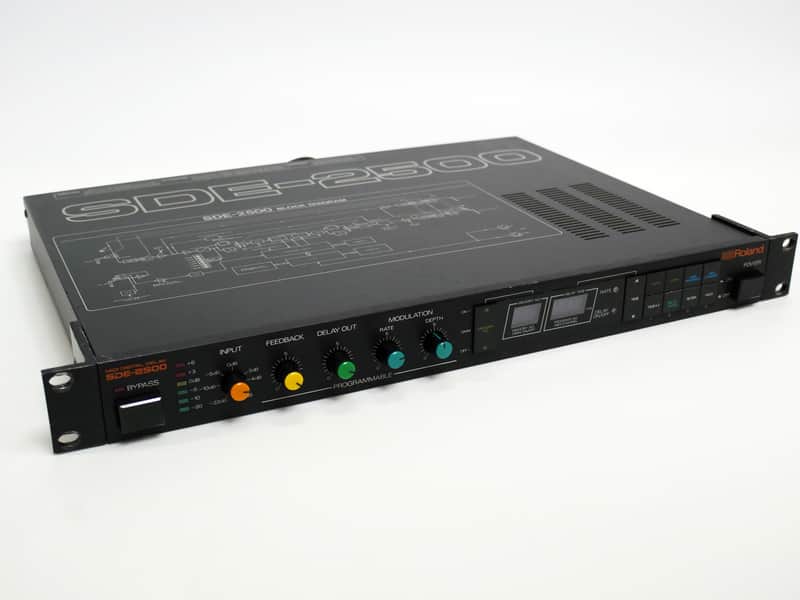 ギター Roland SDE-2500 Digital Delay USED Roland SDE-2500 Digital Delay Rack Effect Vintage from Japan