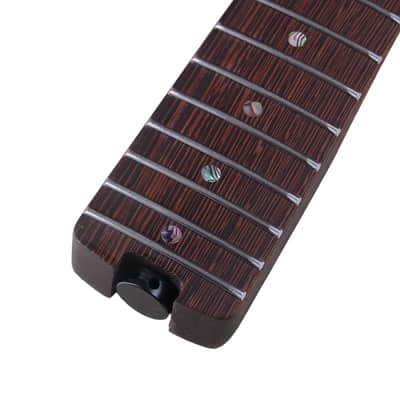 21-Fret Irregular Wenge Guitar Neck image 4