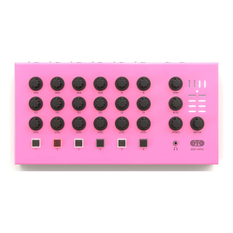 OTO Machines Bebe Cherie Desktop Analogue 6 Channel Mixer image 1