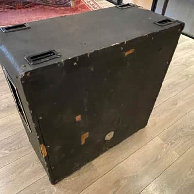 MARSHALL 1992 JMP Super Bass 100w of 1977 with her Cabinet 4x12 image 15