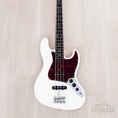 2022 Fender Heritage ‘60s Jazz Bass Olympic White Lacquer w/ Hangtags, Japan MIJ image 2