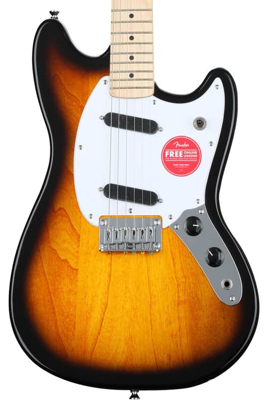 Squier Sonic Mustang Solidbody Electric Guitar - 2-color Sunburst image 1
