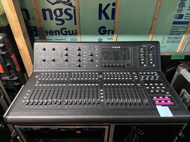 Midas M32R LIVE Digital Mixing Console w/ Large Format Touring Road Case & 32 Channel Analog Splitter image 1