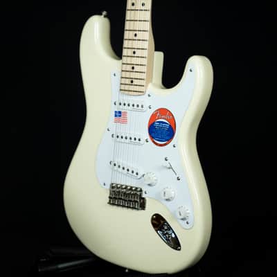Fender Eric Clapton Stratocaster Maple Fingerboard Olympic White (US22016693) image 6