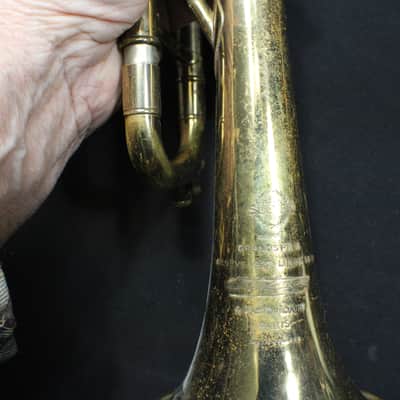 A French Made Selmer K-Model  Bb Trumpet in a Hard Case    2 T image 9