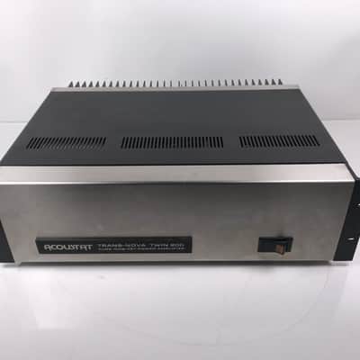 Acoustat Trans-Nova Twin 200 Power Amplifier image 1