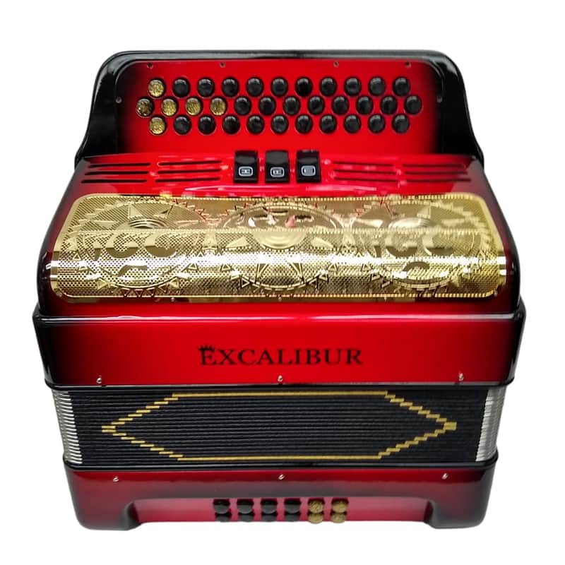 Excalibur Super Classic PSI 34 Key Black Rio Grande Red | Reverb