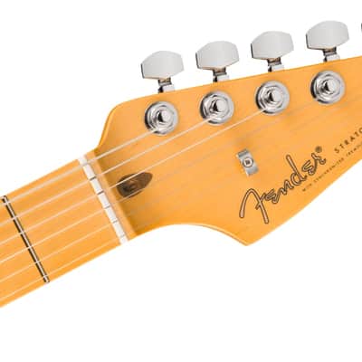Fender American Ultra Luxe Vintage '50s Stratocaster Electric Guitar, Maple Fingerboard, 3-Color Sunburst image 4