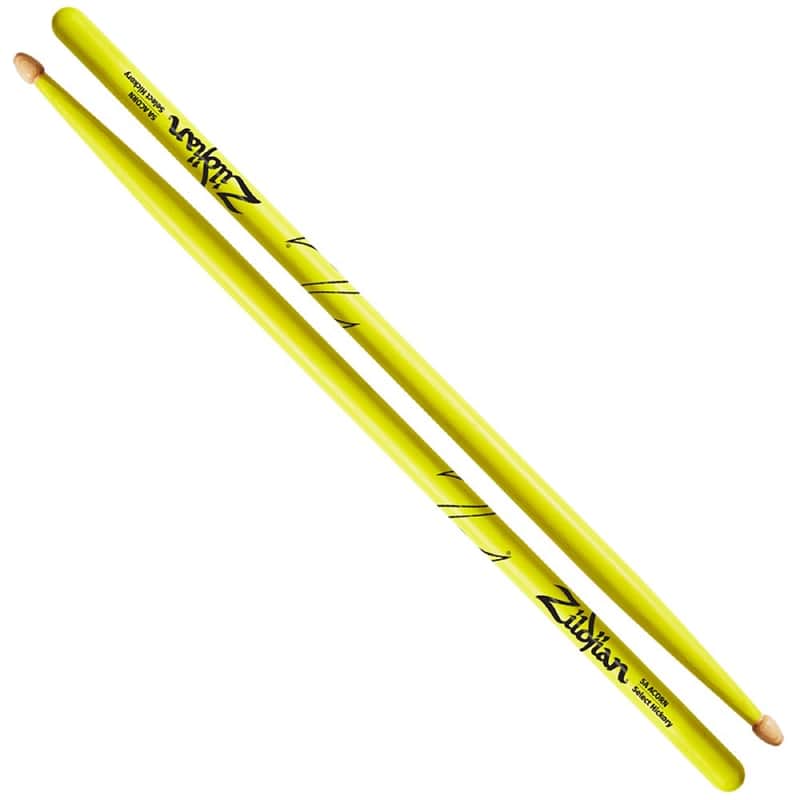 Zildjian Z5AACDGY Hickory Series 5A Wood Acorn Tip Drum Sticks image 1
