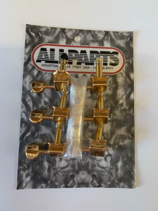 Allparts Telecaster/Stratocaster Gold Tuners image 1