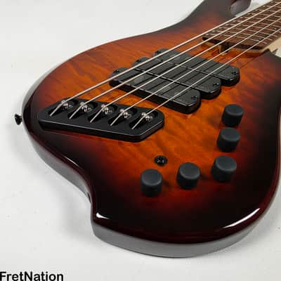 Dingwall Combustion C3 5-String Vintage Burst w/ Pau Ferro Fingerboard 9.38lbs 19474B B-Stock image 8