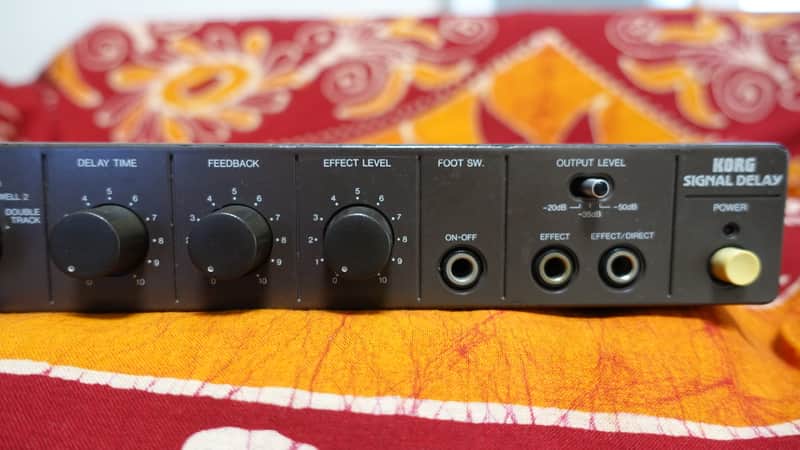 Junk】 Korg SD-400 Signal Delay MN3005 MN3007 Analog Delay Echo