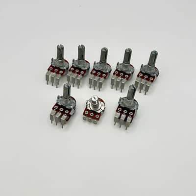 Complete set (8 pcs) - Brand new rotary potentiometers - Roland Jupiter-8 JP8