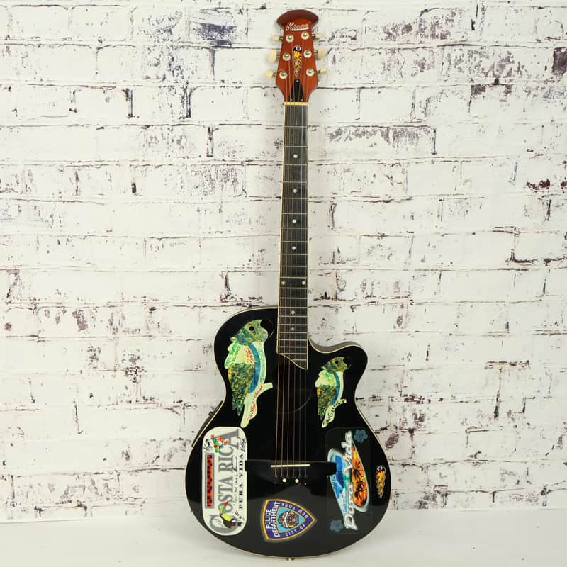 Ktone Acoustic-Electric "Ovation-Style" Guitar W/ EQ-505R Pick Ups image 1