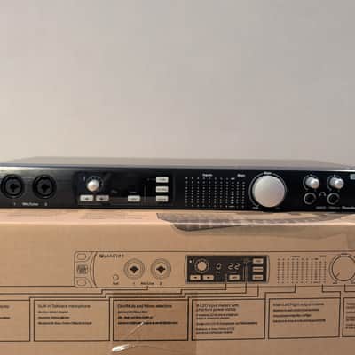 PreSonus Quantum Thunderbolt Audio Interface 2010s - Black image 2