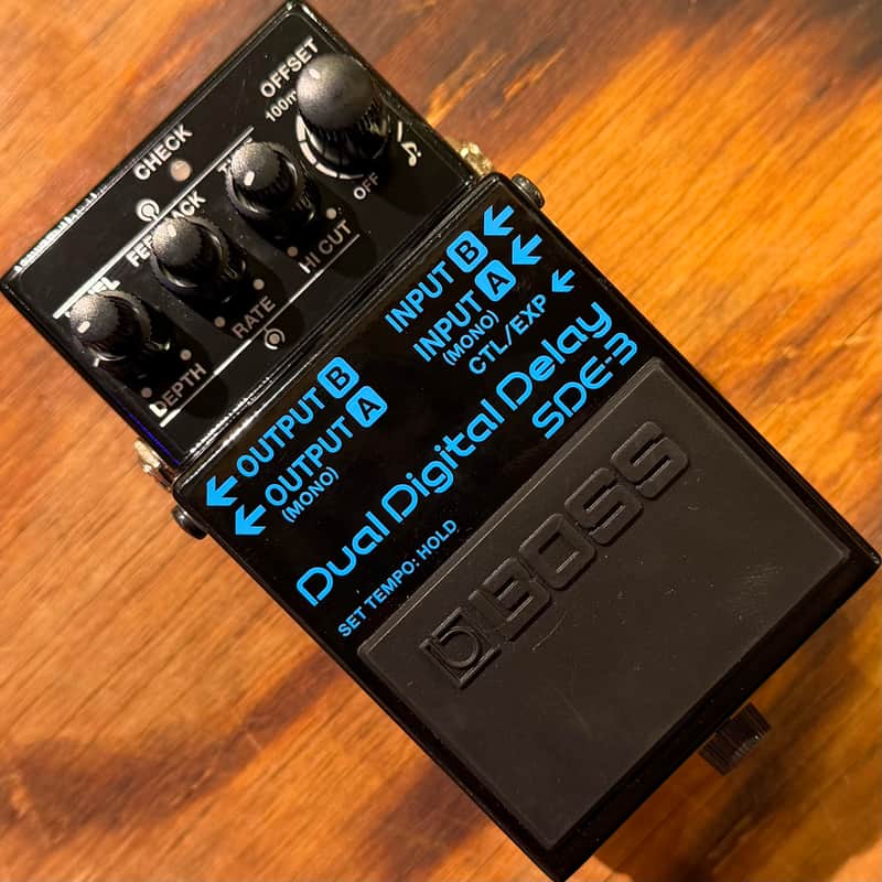 Boss SDE-3 Dual Digital Delay 2024 - Present - Black image 1