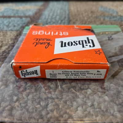 Vintage 1960's Gibson String Box w/ Packets! Original Case Candy! image 2