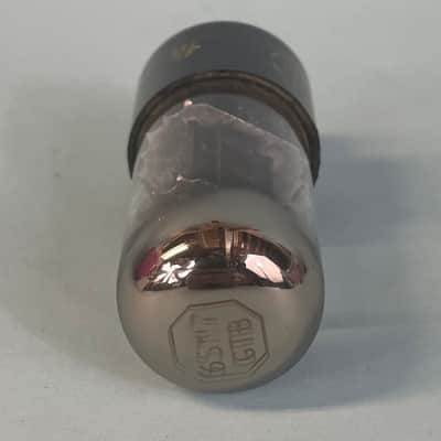 1957 Reliable 6SN7GTB Vintage Black Plate Chrome Top Preamp Tube! T224 image 5