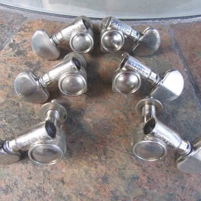 Grover Grover for Gibson Nickel Plated Stay-Tite Tuner set. 1958-1965 image 1