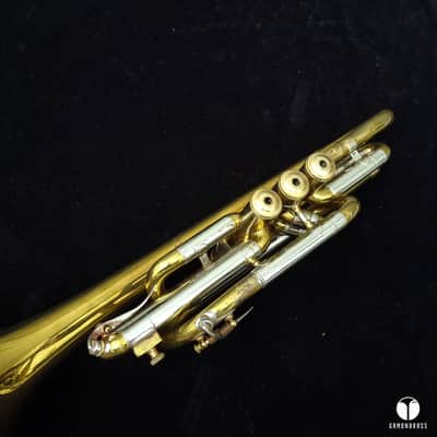F.E. Olds Standard Los Angeles Bb cornet LM gamonbrass case mouthpiece image 22