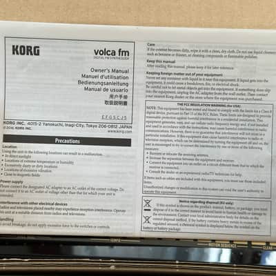 Korg Volca FM Digital FM Synthesizer/Sequencer 2016 - 2022 - Black image 4