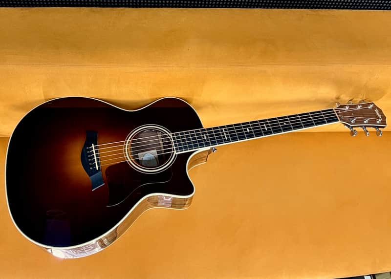 Taylor 714ce with ES1 Electronics 2010 - 2013 - Vintage Sunburst image 1