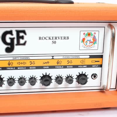 Orange Rockerverb 50 2007 - orange image 4