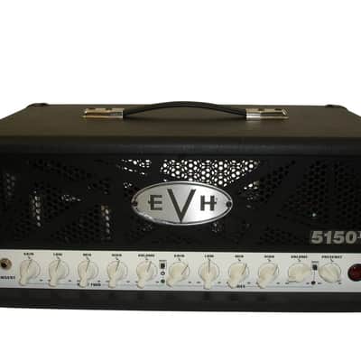 2017 EVH 5150III 50-Watt Guitar Amp Head, Black image 1