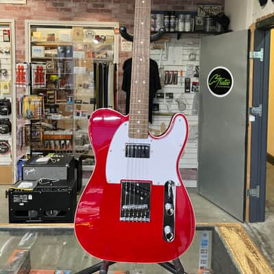 Squier Affinity Telecaster FMT SH 2024 - Crimson Red Transparent imagen 1