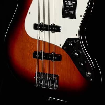 Fender Player II Jazz Bass Rosewood Fingerboard 3-Color Sunburst (736) image 1
