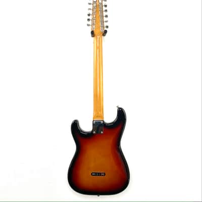 Fender MIJ Stratocaster XII 12 String 1986 - 3-Tone Sunburst image 4