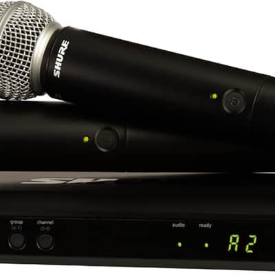 Shure BLX288/SM58-J11 Wireless Dual Vocal System with 2 SM58's J11 Band image 11