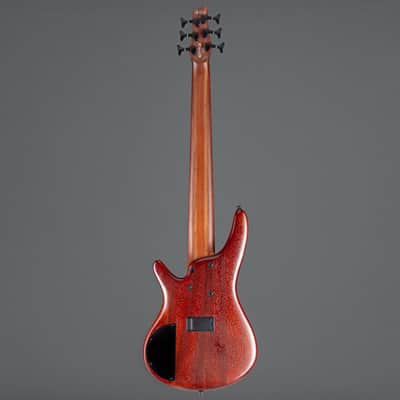 Ibanez Standard SR506E-BM Brown Mahogany - 6-String Electric Bass image 3