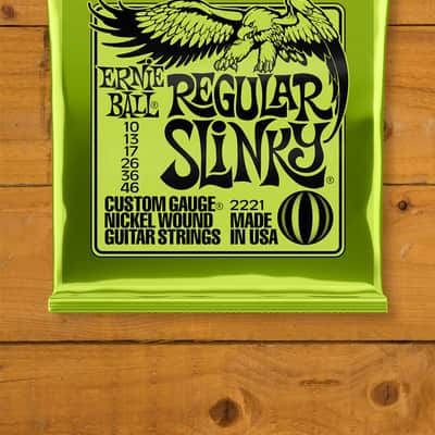 Ernie Ball Regular Slinky Nickel Wound Electric Guitar Strings - 10-46 image 1