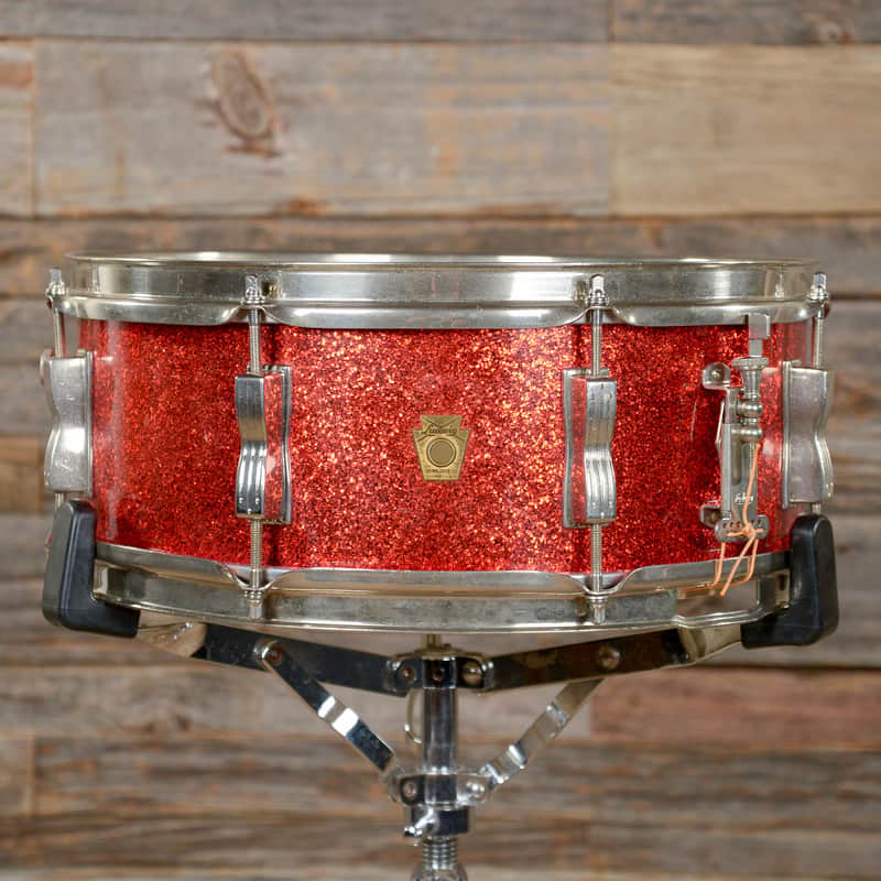 Ludwig No. 908 Jazz Festival 5x14" 8-Lug Snare Drum 1960 - 1969 image 5