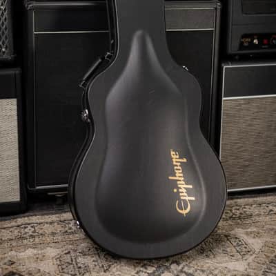 Epiphone Masterbilt Gem Archer Sheraton Electric Guitar - Cherry Red with Hardshell Case image 16