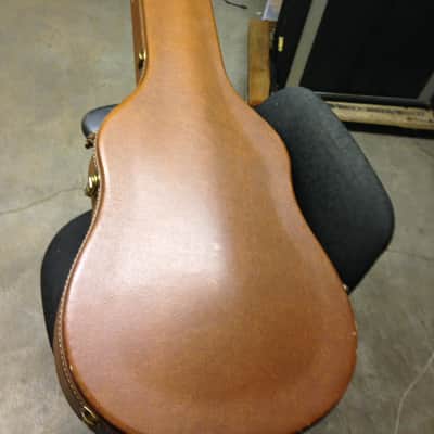 Gibson Vintage Hardshell Case 1950,s Brown 4 latch case image 1