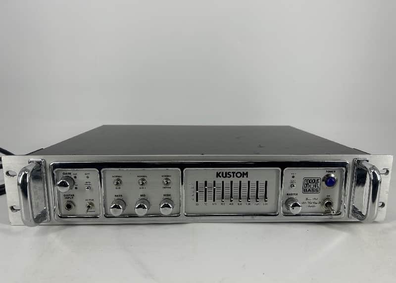 Used Kustom Groove 1200 Bass head image 1