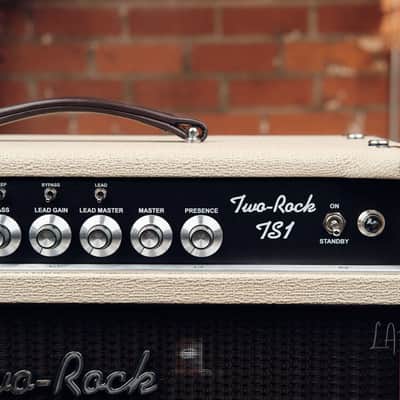 Two Rock TS 1 100 Watt Head and 2x12 Vertical Cabinet - Blonde & Oxblood! image 4
