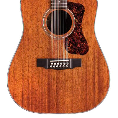 Guild D-1212 - 12 String Dreadnought Guitar - Natural - with Guild Premium Gig Bag image 1