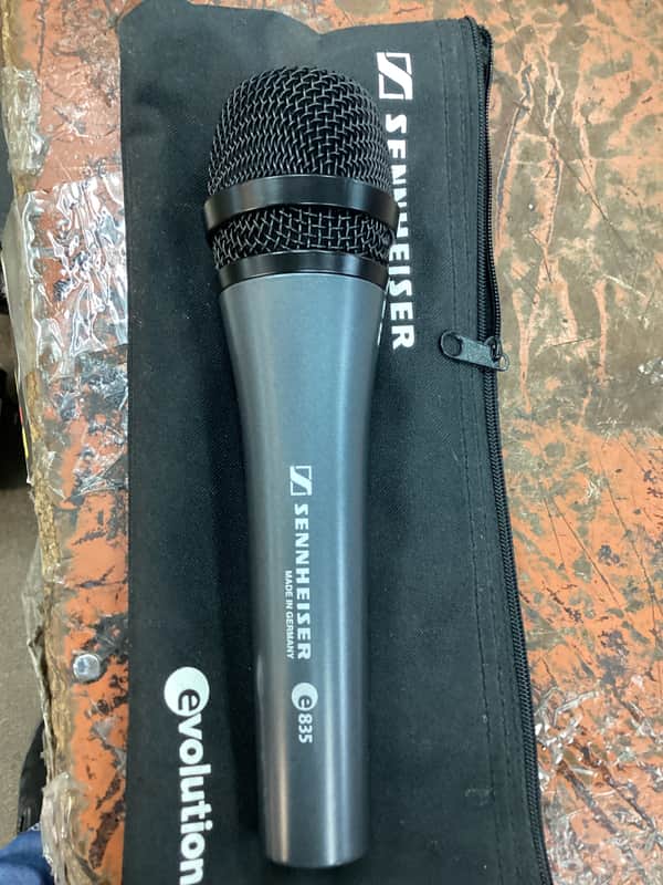 Sennheiser e835 Handheld Cardioid Dynamic Vocal Microphone 1998 - Present - Dark Grey image 1
