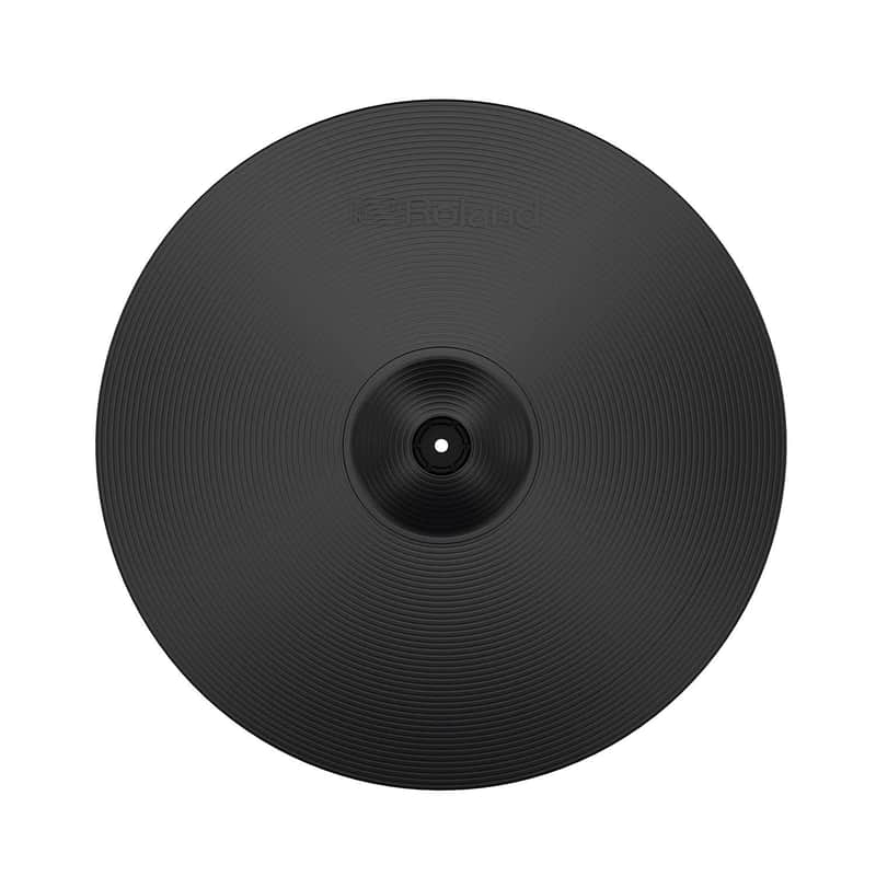 Roland CY-18DR Electric Drum Acousitc Style V-Cymbal, 18-Inch, Black image 1