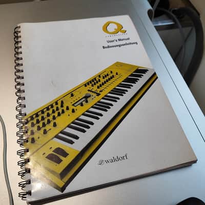 Waldorf Q keyboard owners manual 1999